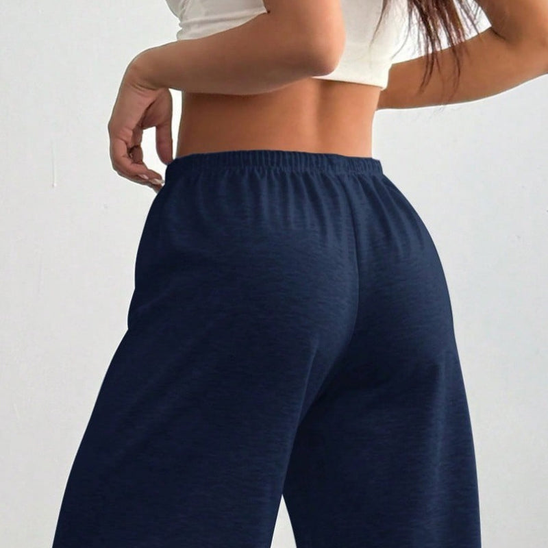 Lässige Damen-Jogginghose mit weitem Bein und Kordelzug🔥Kauf 2 Artikel versandkostenfrei🔥