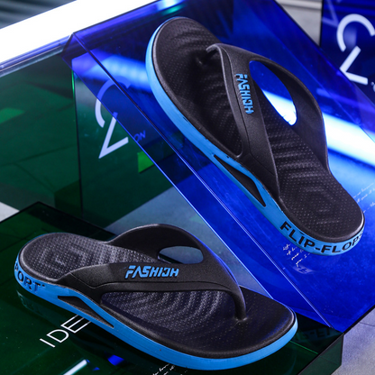 ☁️ Wie auf Wolken laufen: Flip-Flops mit dicker, stoßdämpfender Sohle – Maximaler Komfort für den ganzen Tag