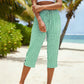 🌺Sommerliche Caprihose mit Karomuster für Damen
