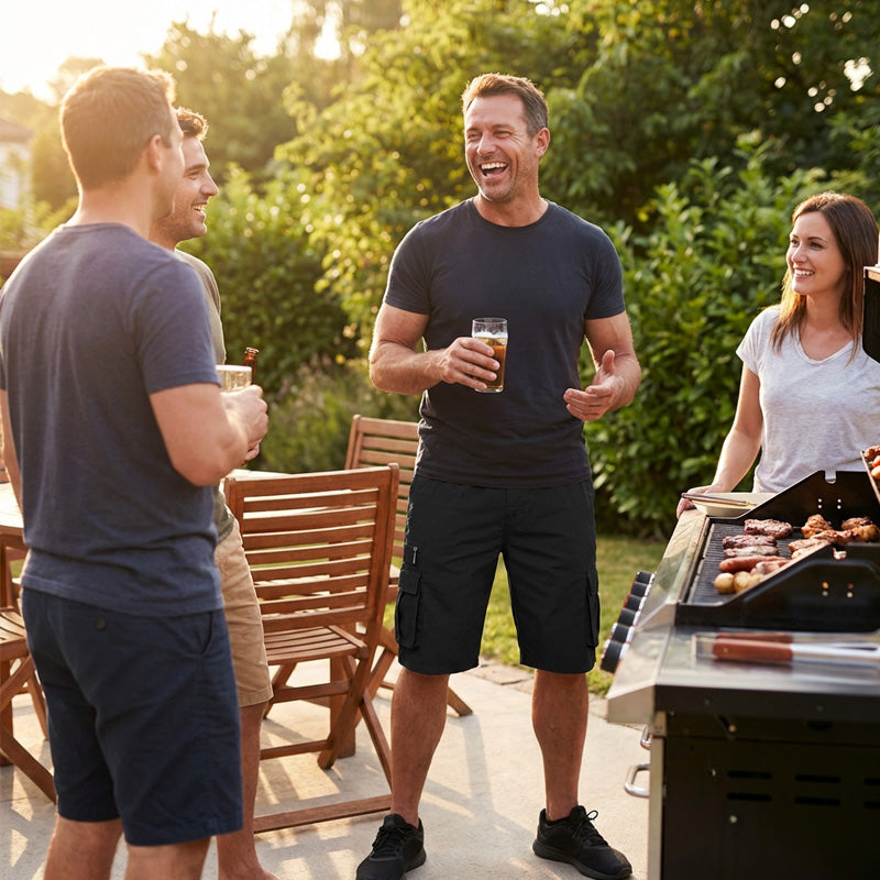 🥳🦟 HEISSER SALE 2026 – 50% RABATT! 💞 20.000+ VERKAUFT! Lässige Cargo-Shorts für Herren mit mehreren Taschen