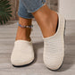 👟Atmungsaktiver Strickunterrock für Damen-On Mules – Luftig, bequem, einfach reinschlüpfen☀️✨