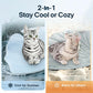 Leaf-Shaped Washable Cooling Mat for Pets