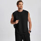 Herren-Rippstrick-Set: Ärmelloses Tanktop & Hose (2-teilig)