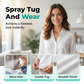 🧴 50% RABATT! 👔 Tragbares Anti-Falten-Spray für Kleidung – Glättet Stoffe & erfrischt im Handumdrehen – Ideal für Reisen, Büro oder den Alltag – einfache Anwendung, hinterlässt keine Flecken ✨🧳