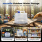 💧 50% RABATT! 🏕️ BPA-freier Faltwasserbehälter – Lebensmittelecht, geruchsneutral & stabil – Ideal für Trinkwasser, Kochen oder Outdoor-Abenteuer – platzsparend und leicht 🌿✨