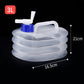 💧 50% RABATT! 🏕️ BPA-freier Faltwasserbehälter – Lebensmittelecht, geruchsneutral & stabil – Ideal für Trinkwasser, Kochen oder Outdoor-Abenteuer – platzsparend und leicht 🌿✨