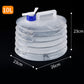 💧 50% RABATT! 🏕️ BPA-freier Faltwasserbehälter – Lebensmittelecht, geruchsneutral & stabil – Ideal für Trinkwasser, Kochen oder Outdoor-Abenteuer – platzsparend und leicht 🌿✨
