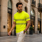 Herren Hochsichtbares Reflektierendes Sicherheits-Arbeitsshirt