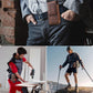⚡ Großer Rabatt | Gürteltasche für Smartphones 📱 Mehrfach-Tasche aus Leder mit Kartenfach