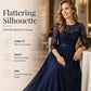 Elegantes Maxikleid mit Spitzenoberteil für Damen