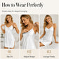 🌙🎀 Seidenweiches Nachthemd – ein Must-have für die Nacht! Satin-Nachthemd für Damen – verstellbare Träger, eleganter Seitenschlitz und entspannter Tragekomfort ✨