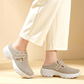 👟 Nur für kurze Zeit: 50 % Rabatt! Bequeme Damen-Clogs mit verstellbarem Riemen, atmungsaktivem Mesh-Obermaterial und Plateausohle zum Hineinschlüpfen