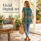 🏖️Sommerschlussverkauf 50% Rabatt🏝️👚Damenoberteil mit Paisleymuster, V-Ausschnitt und kurzen Ärmeln✨
