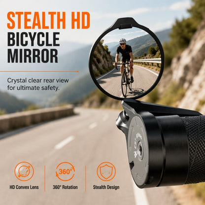 360-Grad drehbarer Fahrradlenkerspiegel