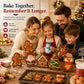 🔥🎁 2+1 GRATIS!!🥳🎄 Weihnachtliches geprägtes Mini‑Kuchenförmchen‑Set | 8 festliche Motive für die Weihnachtsbäckerei