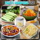 🍟 50 % Rabatt! 🔪 Pommes-frites-Schneider 4-in-1 – Vielseitig und einfach zu bedienen ✨