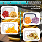 🍟 50 % Rabatt! 🔪 Pommes-frites-Schneider 4-in-1 – Vielseitig und einfach zu bedienen ✨