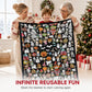 🎅Early Christmas Gift 50% OFF🎄🎨Family DIY Coloring Blanket for All Ages🎁Perfect Gift For Family & Friends