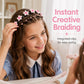 Kinder-Haarband mit dekorativen Mini-Clips und 13 Motiven