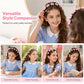 Kinder-Haarband mit dekorativen Mini-Clips und 13 Motiven