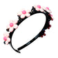 Kinder-Haarband mit dekorativen Mini-Clips und 13 Motiven