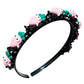 Kinder-Haarband mit dekorativen Mini-Clips und 13 Motiven