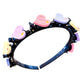 Kinder-Haarband mit dekorativen Mini-Clips und 13 Motiven