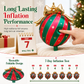 🎄🎈 50-teiliges Weihnachtsballon-Set mit Schleifen – Festliche Hängedekoration für Partys