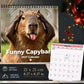 🦫 Funny Capybara Wall Calendar for 2027