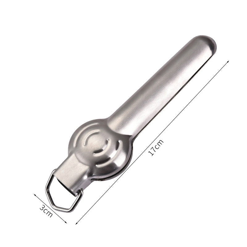 Edelstahl Nussknacker & Kastanienöffner – Silber