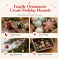 🎄【7 Stück】🐕 Christbaumschmuck in Welpenform