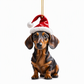 🎄【7 Stück】🐕 Christbaumschmuck in Welpenform