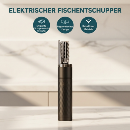 🐟 50% RABATT! ⚡ Elektrischer Fischschupper – Kabellos, Edelstahl & IPX7 ✨