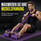 📢📢50% RABATT !!⏰Multifunktionales pedalbetriebenes Widerstandsband, elastisches Zugseil für Bauchübungen, Heimtraining, Yoga und Pilates-Fitness für Männer und Frauen