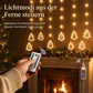 🎄Begrenzte Zeit 50% Rabatt🎄 Weihnachtsvorhang-Lichterkette – Fernbedienung & 8 Beleuchtungsmodi für gemütliche Festtagsfenster ✨🎁