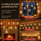 🎄Begrenzte Zeit 50% Rabatt🎄 Weihnachtsvorhang-Lichterkette – Fernbedienung & 8 Beleuchtungsmodi für gemütliche Festtagsfenster ✨🎁