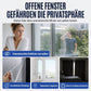🪟 Wasserbasierte, wasserdichte Mattglasfolie – Selbstklebende Fensterfolie für Sichtschutz & Dekoration