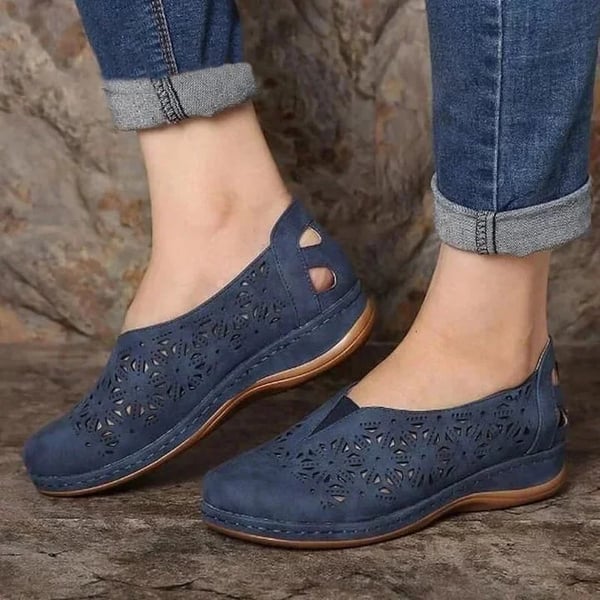🔥 [Heute niedrigster Preis] 2024 HEISSER VERKAUF 50% RABATT Loch elastische Schuhe