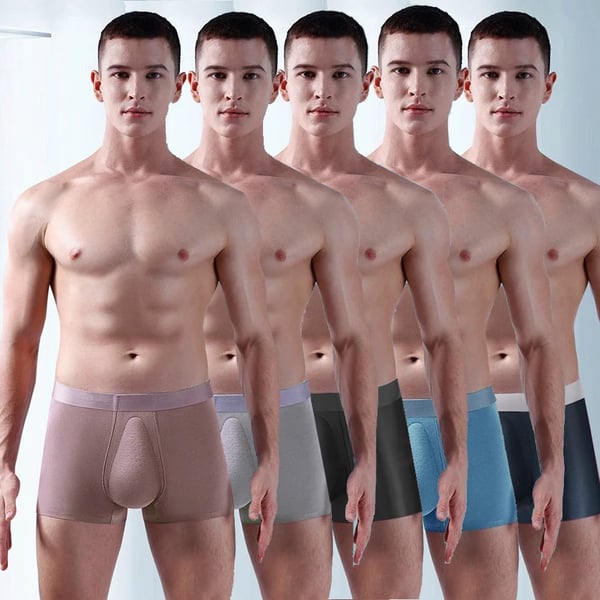 Kaufen Sie 3 versandkostenfrei, Sommer heißer Verkauf-Mens Organic Latex Unterstützung Pouch Trunks