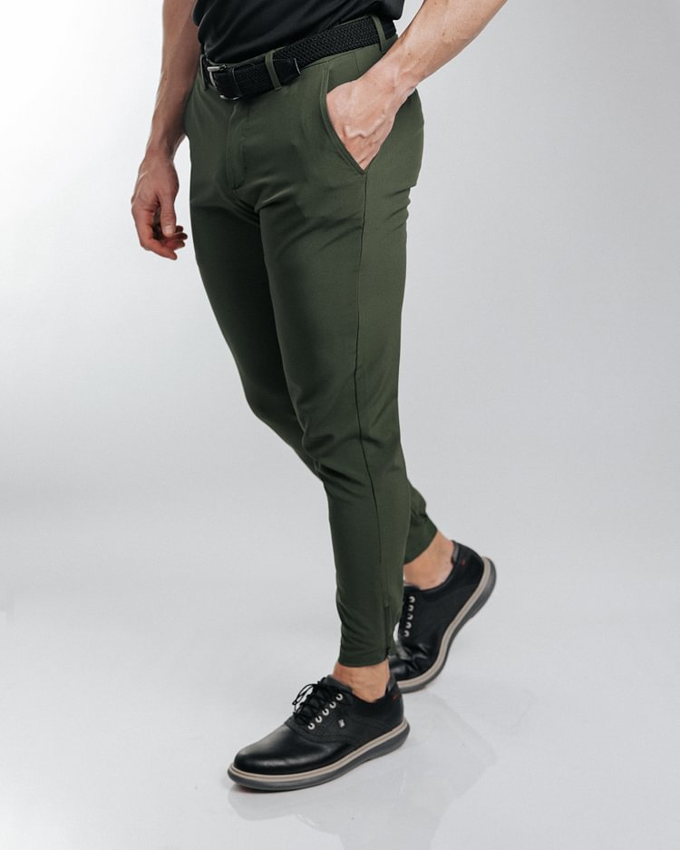 Slim-Fit-Jogginghose mit Knöchelreißverschluss