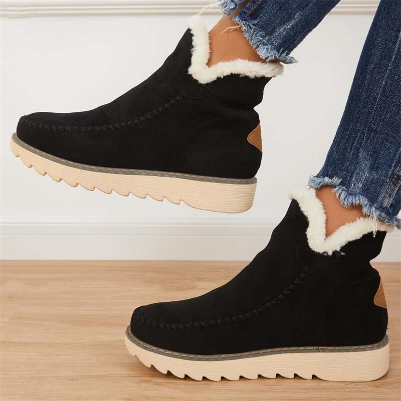 Klassische, rutschfeste Damen-Schneestiefel