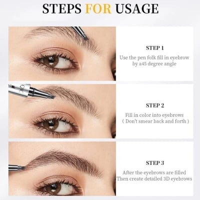 🔥Neujahrsangebot 49% Rabatt🎉4D Wasserdichter Microblading-Augenbrauenstift🎁Kaufen 1 bekommen 1 gratis