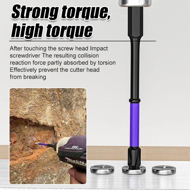 Verbesserte hohe Härte und starker magnetischer Bit💥6-teiliges Set – kostenlose Basis🔥Kaufen Sie 2 gratis 1