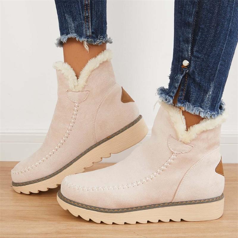 Klassische, rutschfeste Damen-Schneestiefel