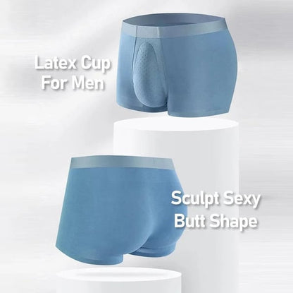 Kaufen Sie 3 versandkostenfrei, Sommer heißer Verkauf-Mens Organic Latex Unterstützung Pouch Trunks