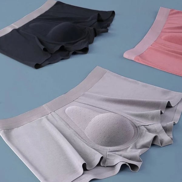 Kaufen Sie 3 versandkostenfrei, Sommer heißer Verkauf-Mens Organic Latex Unterstützung Pouch Trunks