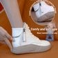 High-Top-Schuhe mit dicker Sohle und weicher Sohle