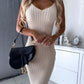 🔥Set aus Strickpullover und Cami-Kleid