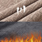 [Männergeschenk] Männer plüsch warm warmes, gefälschtes 2-teiliges Strickhemd