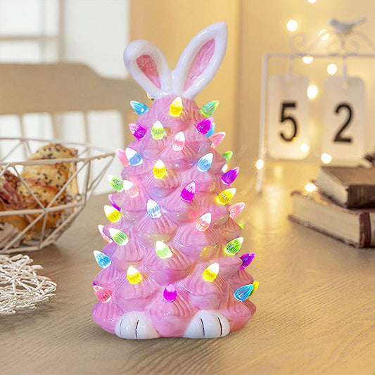 Easter Pink Bunny Tree